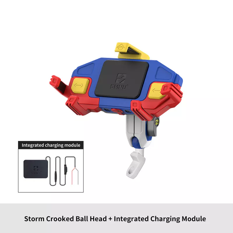Anti-Theft Wireless & Wired Charging Phone Mount - AM01 - Image 16