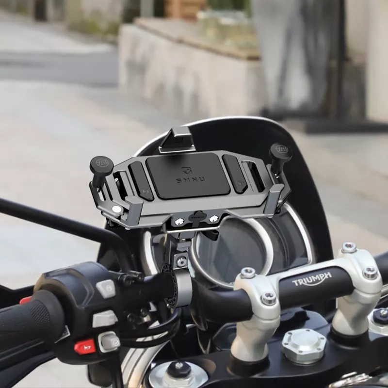 Dirt Bike Shockproof Phone Mount with Wireless & Wired Charging - AM02 - Image 3