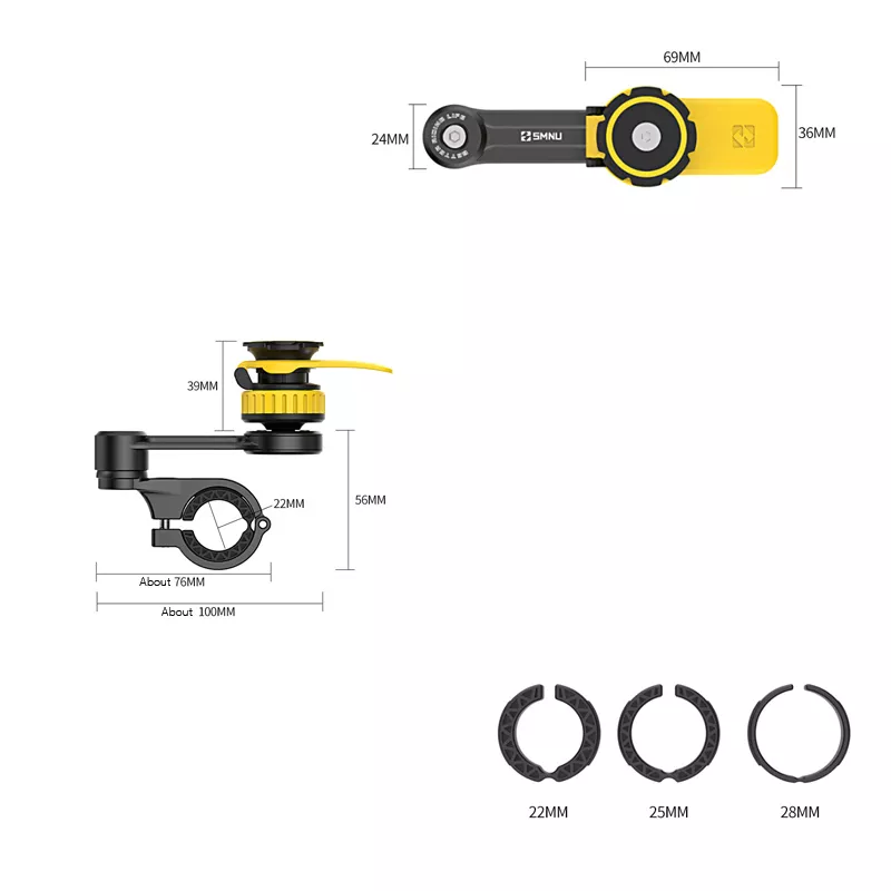 Magnetic Phone Mount & Shockproof Holder for CFMOTO 450SR/250SR - AM03 - Image 12