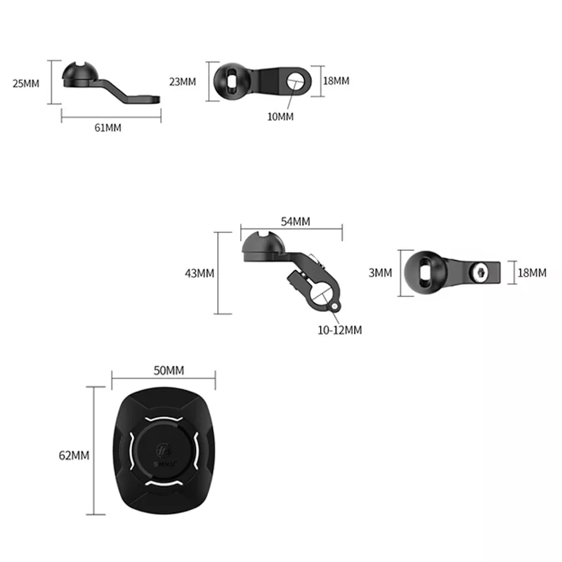 Magnetic Phone Mount & Shockproof Holder for CFMOTO 450SR/250SR - AM03 - Image 13