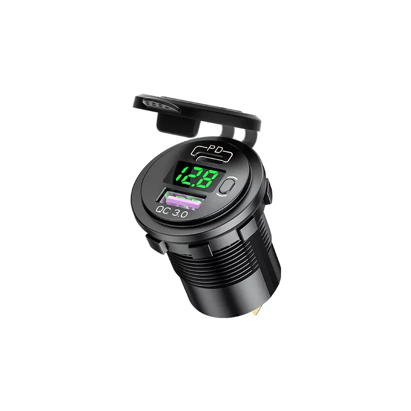 36W 12/9/6V Dual Port USB Charger with QC3.0 + PD Fast Charge - AM18 - Image 11
