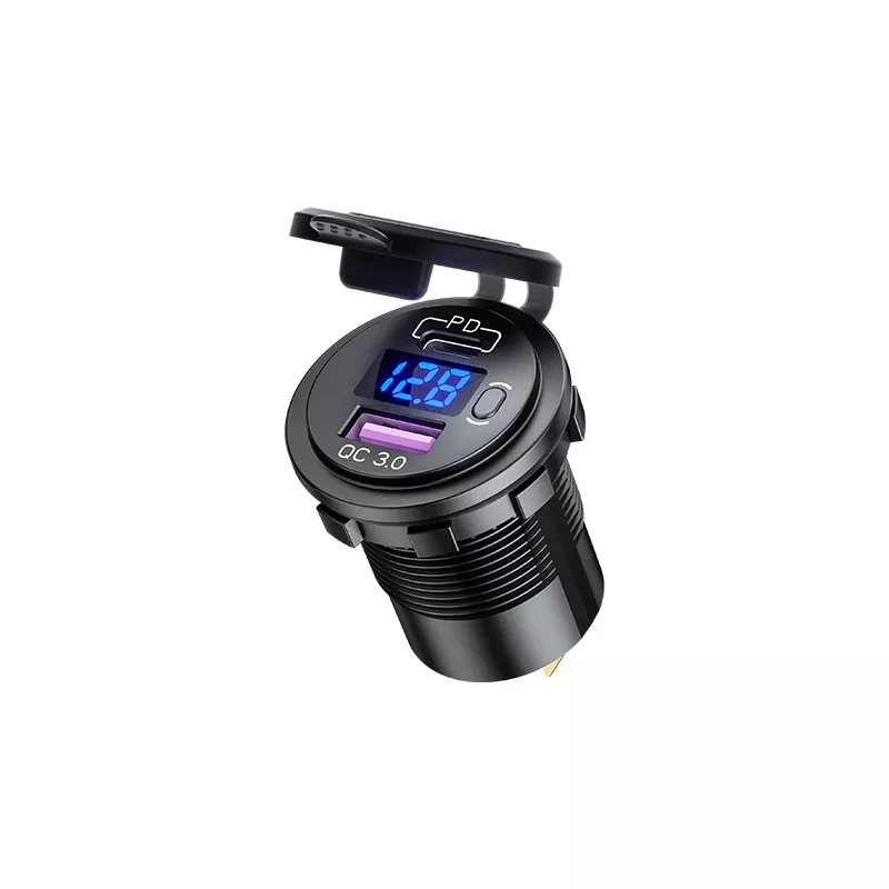 36W 12/9/6V Dual Port USB Charger with QC3.0 + PD Fast Charge - AM18 - Image 9
