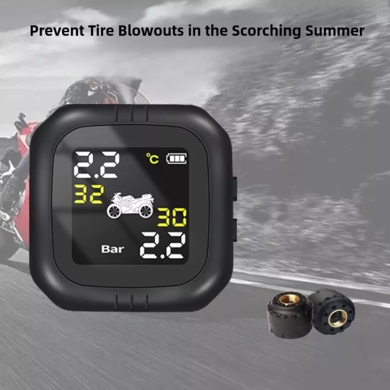 Wireless Motorcycle Tire Pressure Monitoring System-AM21 - Image 3