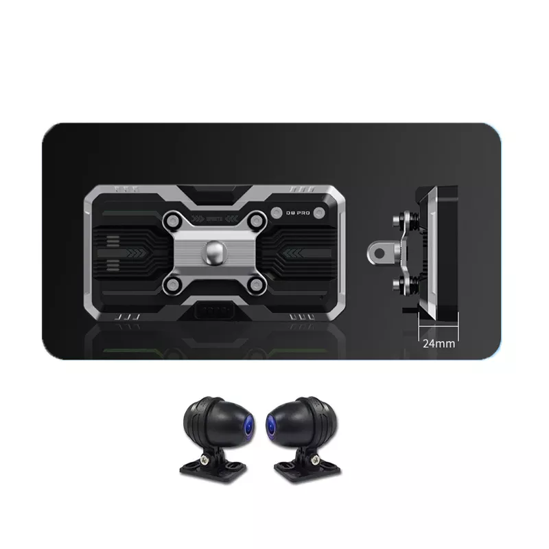 Aoocci C9 All-in-One Dash Cam with Anti-Theft For Motorcycle 6 Inch 1080P - Image 12