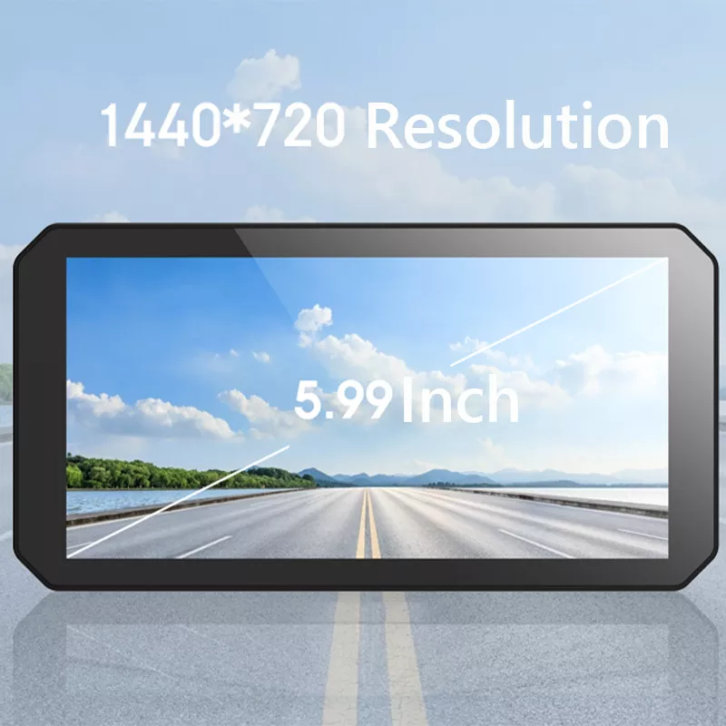 Aoocci C9 All-in-One Dash Cam with Anti-Theft For Motorcycle 6 Inch 1080P - Image 3